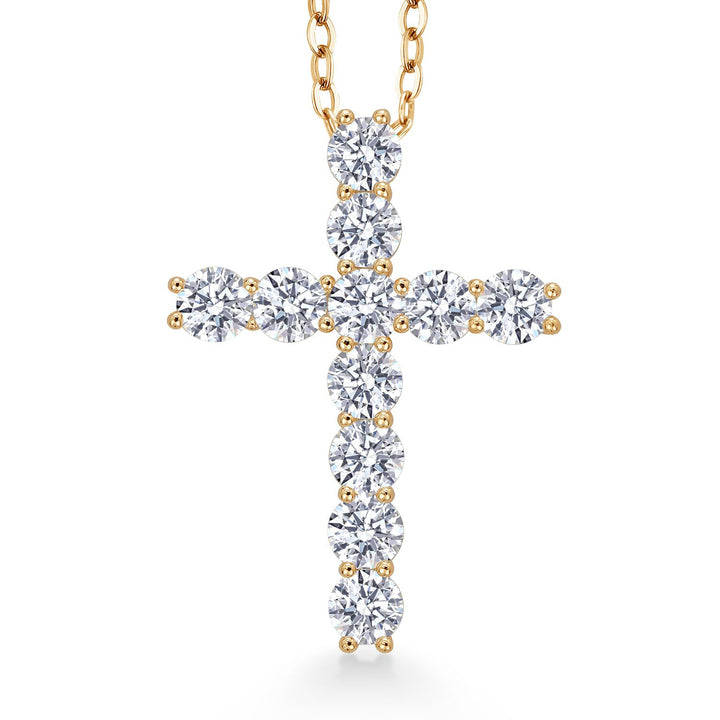 Pendant in 925 Yellow Gold Plated Silver