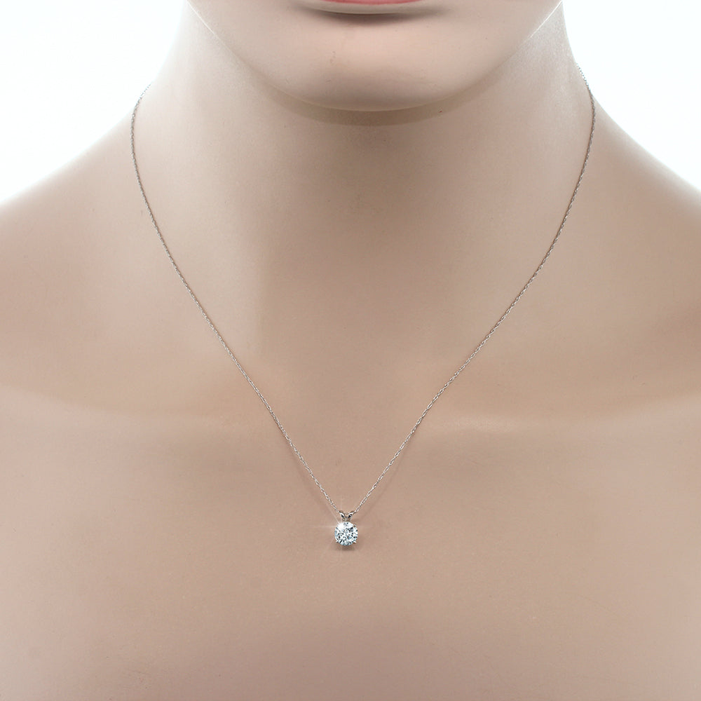 Pendant in 14K White Gold