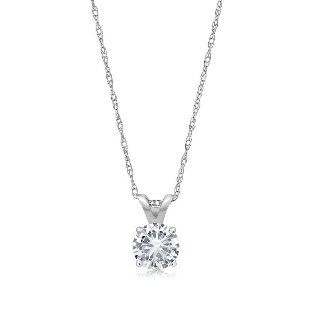 Pendant in 14K White Gold