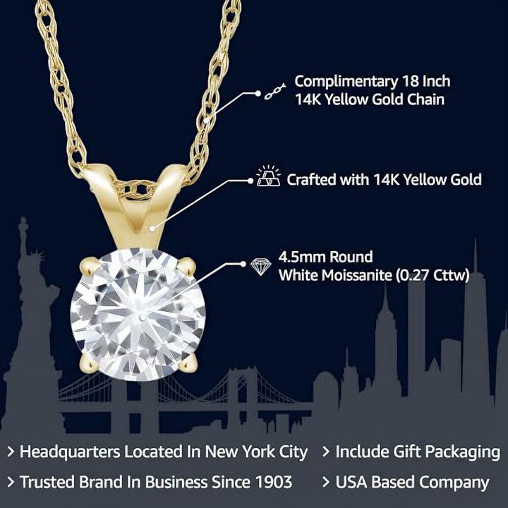 Pendant in 14K Yellow Gold