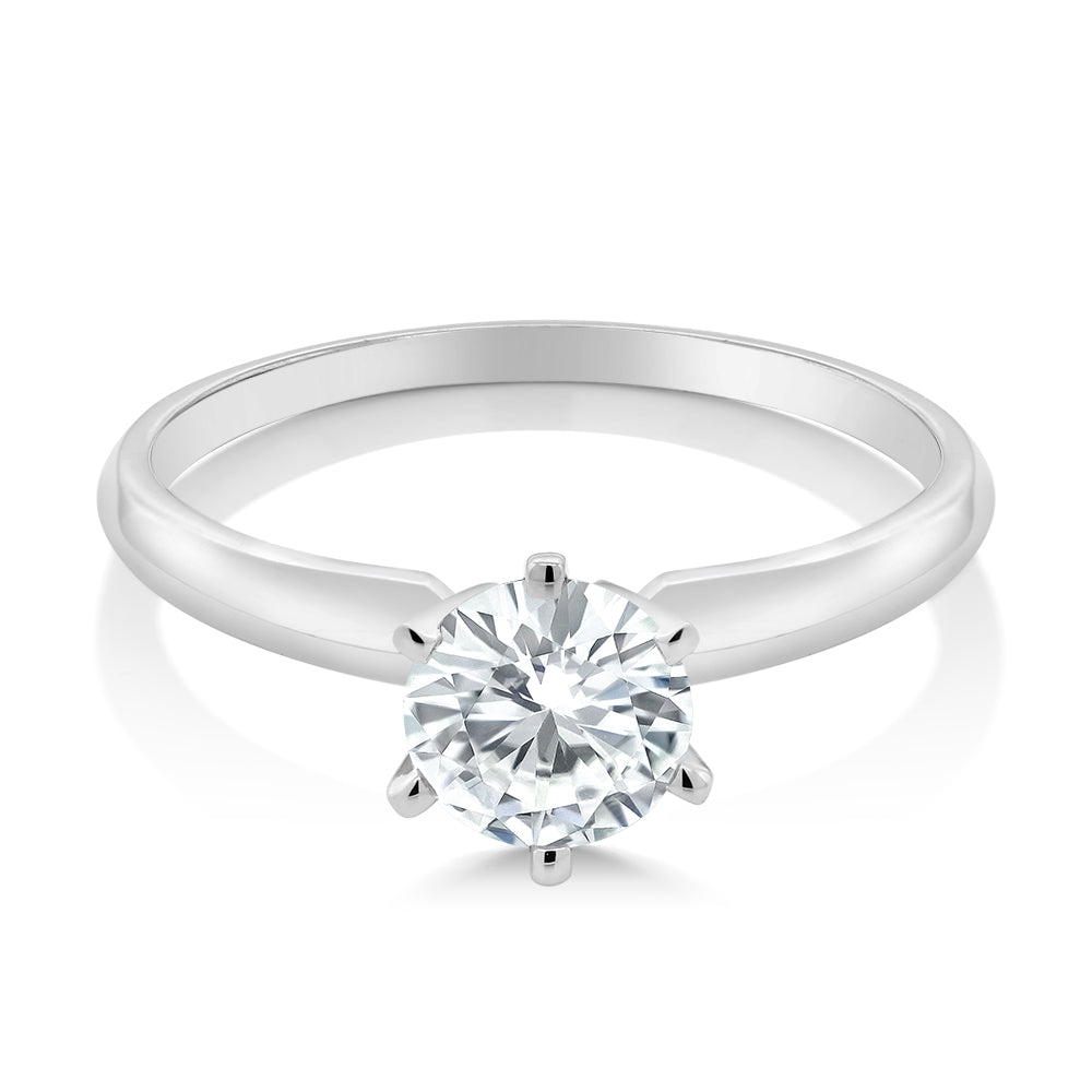 Ring in 14K White Gold