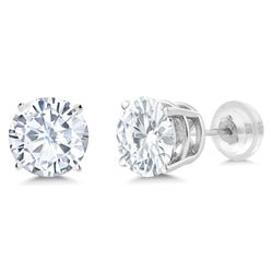 Earrings in 14K White Gold