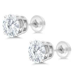 Earrings in 14K White Gold