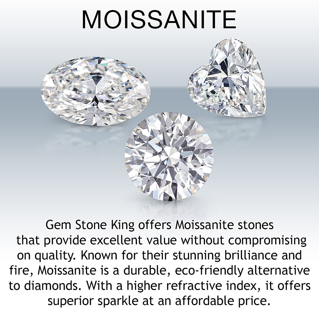 925 Sterling Silver Sky Blue Simulated Aquamarine and White Moissanite Engagement Ring For Women (10.90 Cttw, 14MM Cushion, Available in Size 5,6,7,8,9)