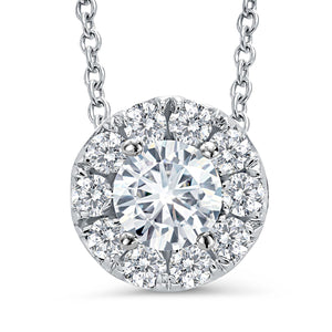 Pendant in 14K White Gold