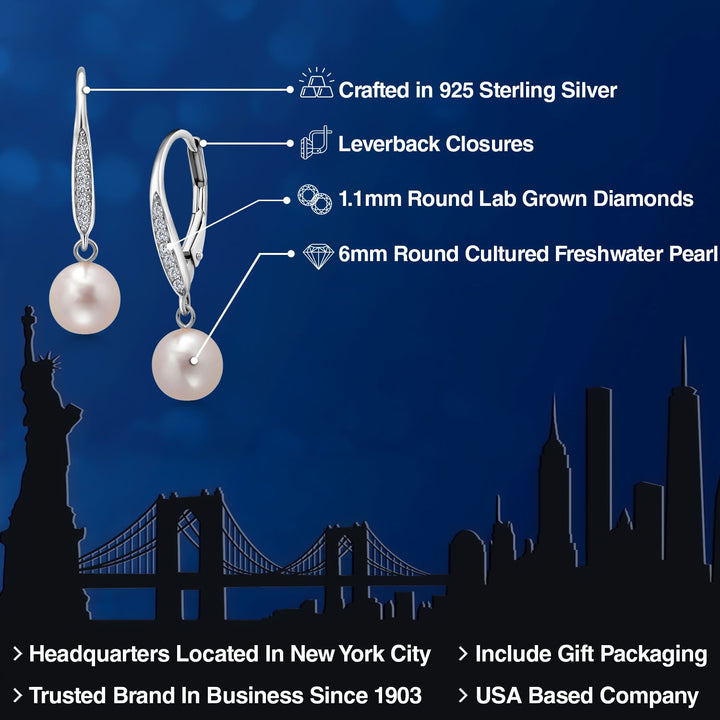 Earrings in 925 Sterling Silver