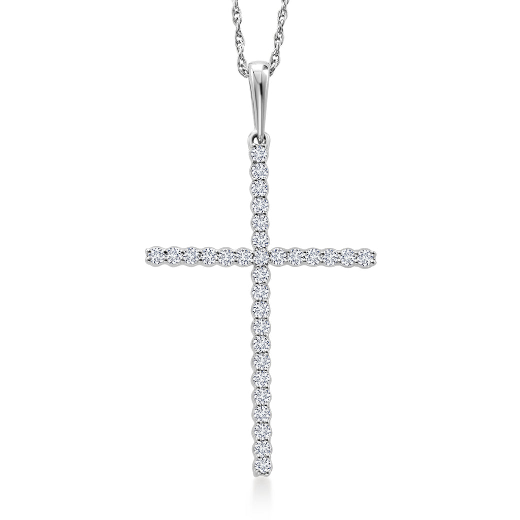 Pendant in 10K White Gold