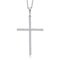 Pendant in 10K White Gold
