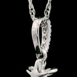 Pendant in 10K White Gold