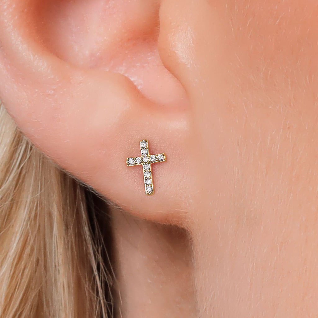 Earrings in 10K Yellow Gold