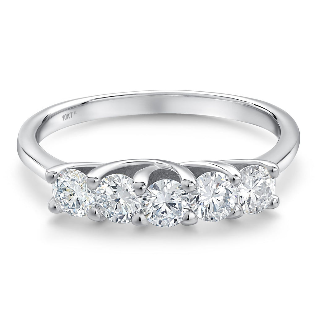 Ring in 10K White Gold