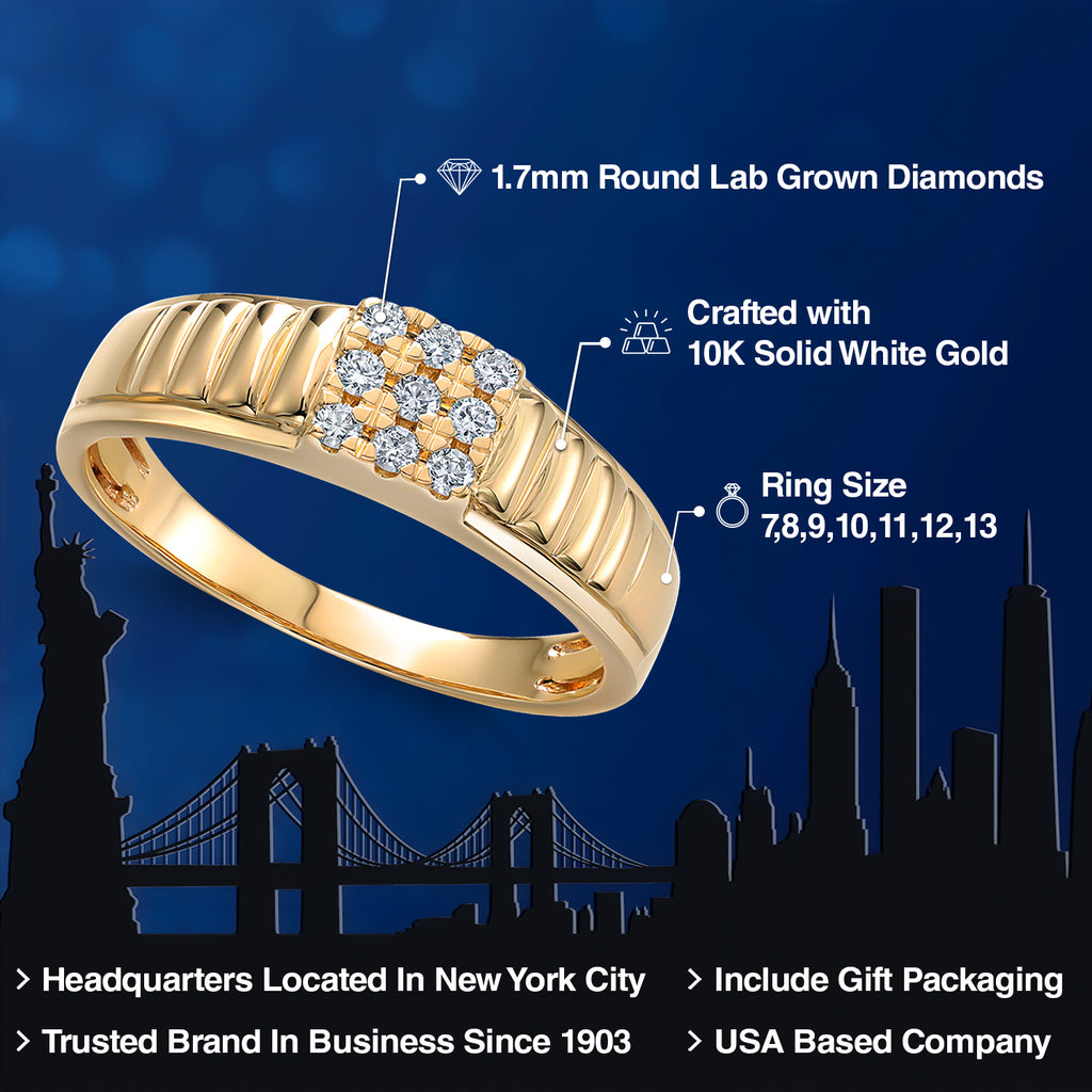 Ring in 10K Yellow Gold