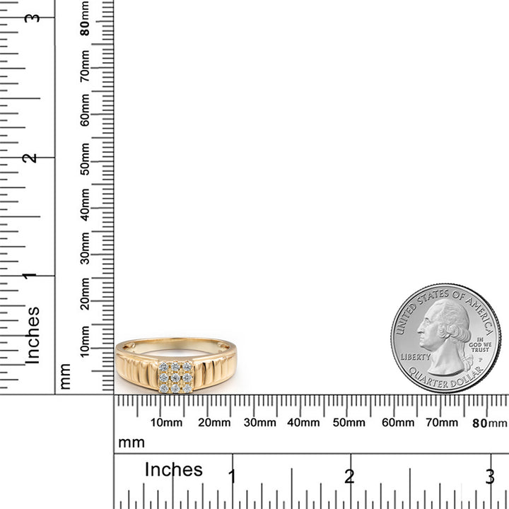 Ring in 10K Yellow Gold