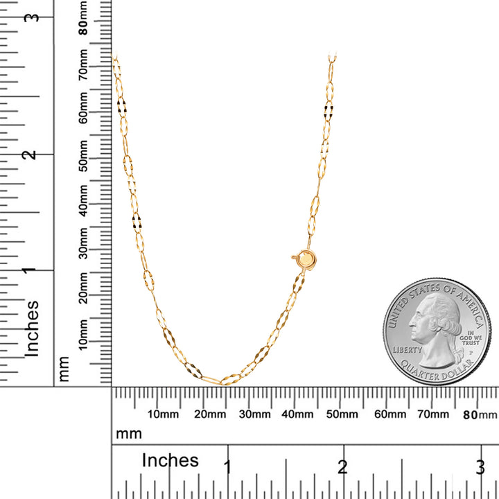 Necklace in 10K Yellow Gold