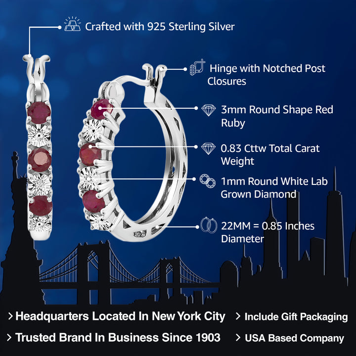 Earrings in 925 Sterling Silver