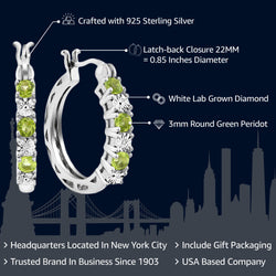 Earrings in 925 Sterling Silver