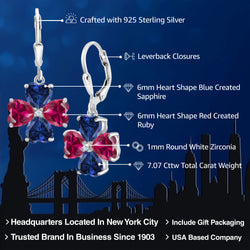 Earrings in 925 Sterling Silver