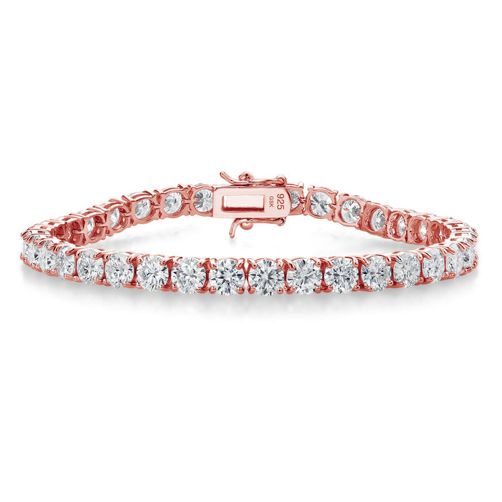 Bracelet in 925 Rose Gold Plated Silver
