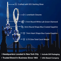 Earrings in 925 Sterling Silver
