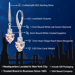Earrings in 925 Sterling Silver
