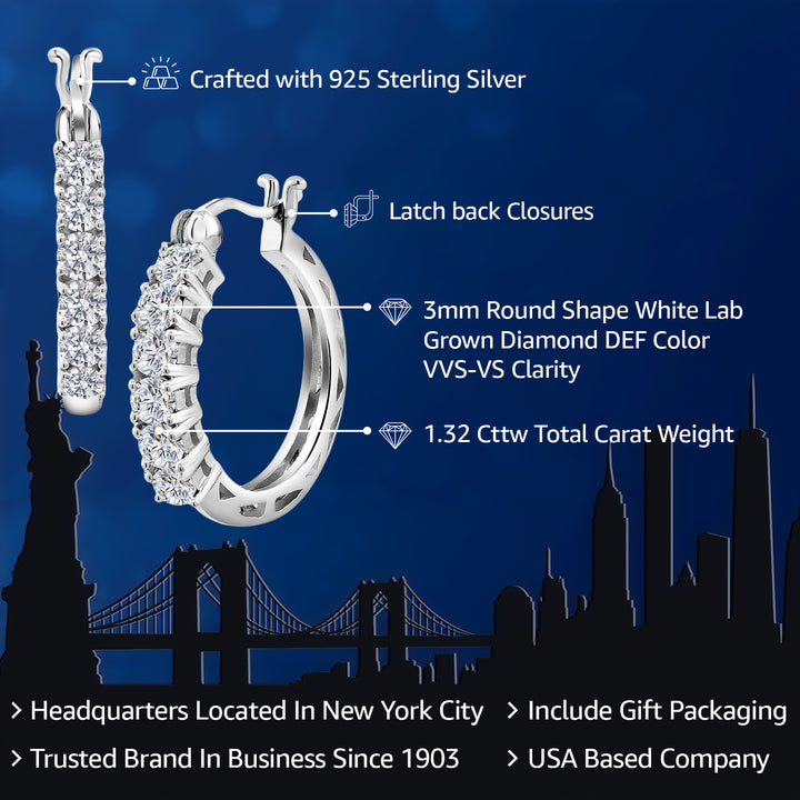 E - F_Earrings in 925 Sterling Silver