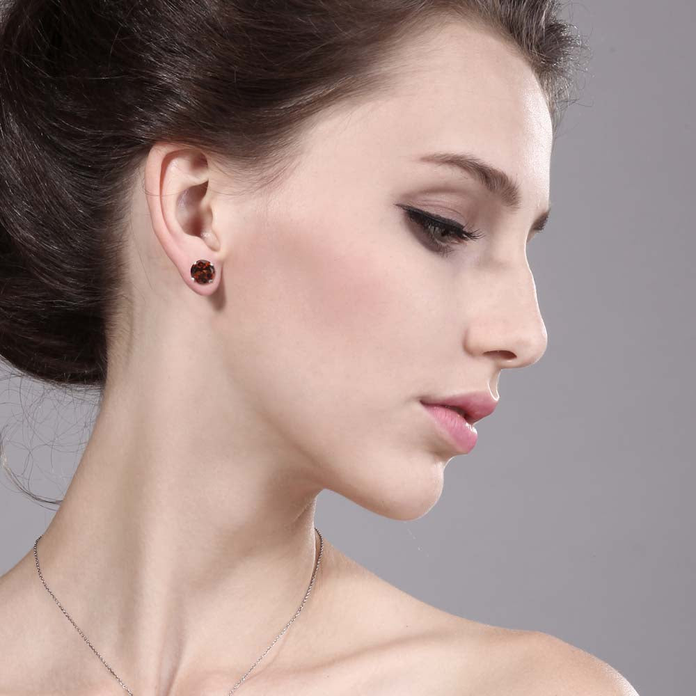 Earrings in 14K White Gold