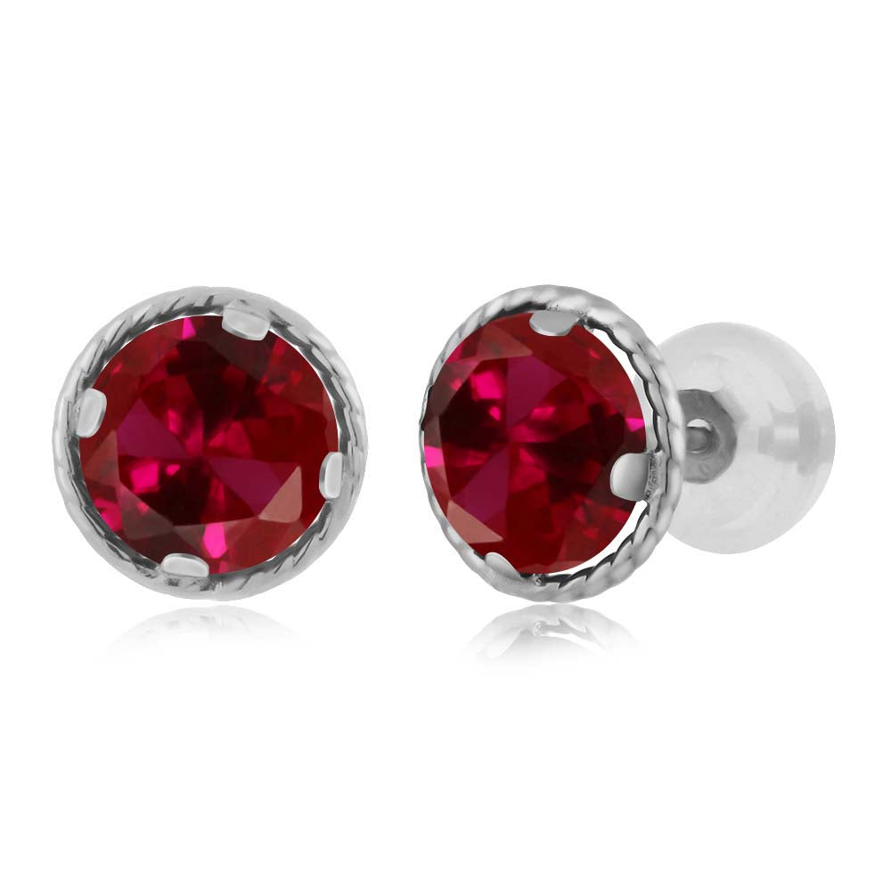 Created Ruby - July_14K White Gold