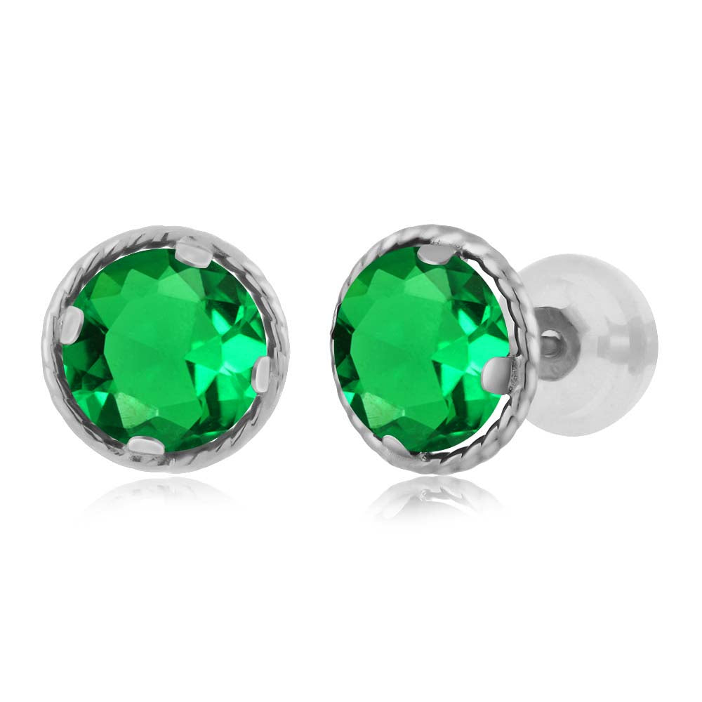 Created Emerald - May_14K White Gold