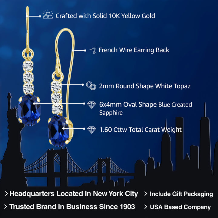 Earrings in 10K Yellow Gold