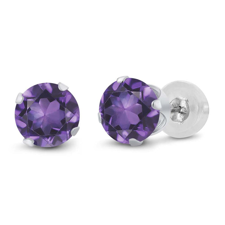 Amethyst - February_14K White Gold