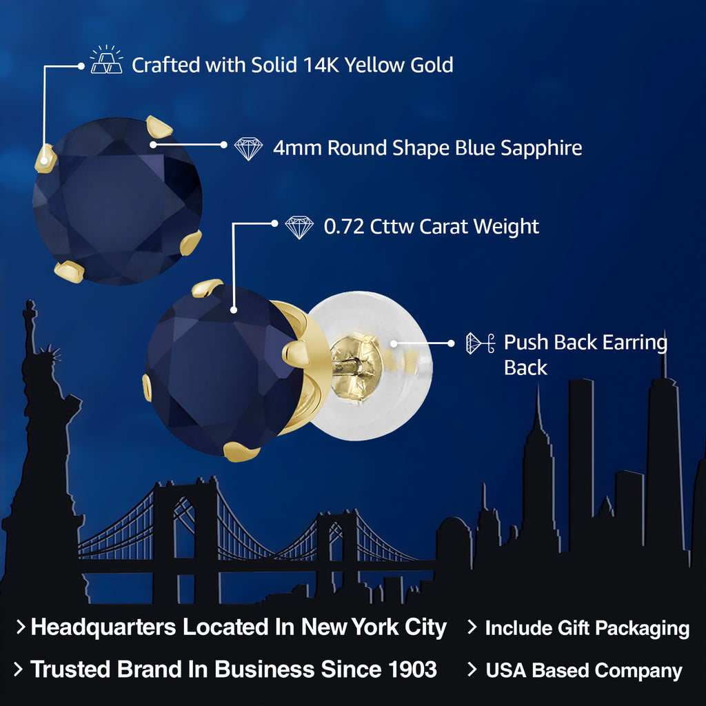 Earrings in 14K Yellow Gold