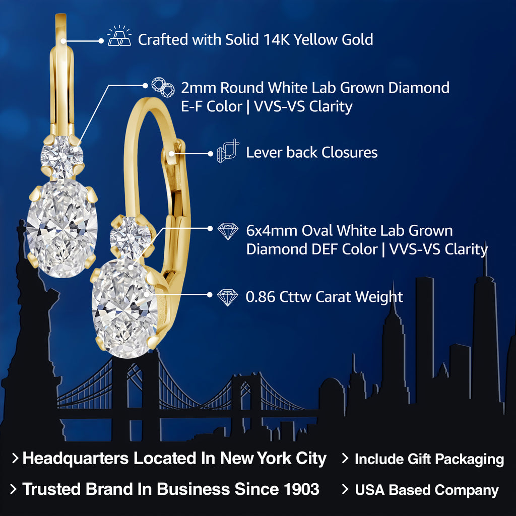 14K Yellow Gold_Earrings in 14K Yellow Gold