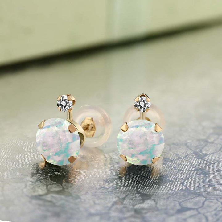 Earrings in 14K Yellow Gold
