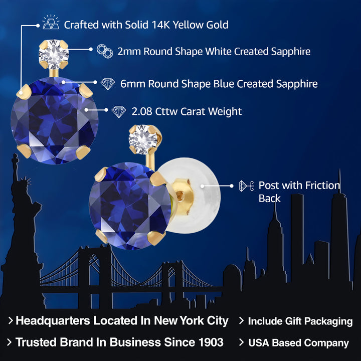 Earrings in 14K Yellow Gold