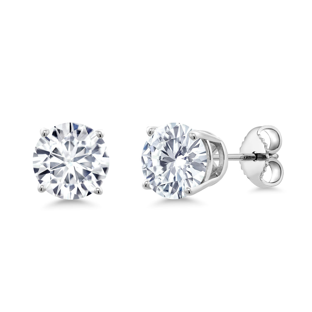 2.60 Carat_925 Sterling Silver_Earrings in 925 Sterling Silver