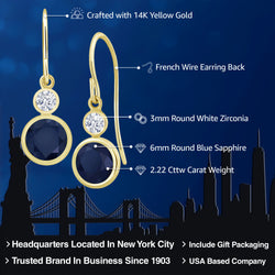 Earrings in 14K Yellow Gold