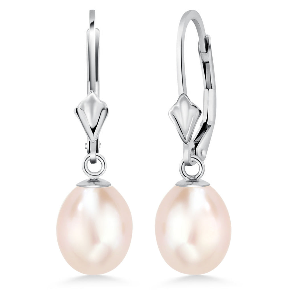 Pink_White Gold_Earrings in White Gold