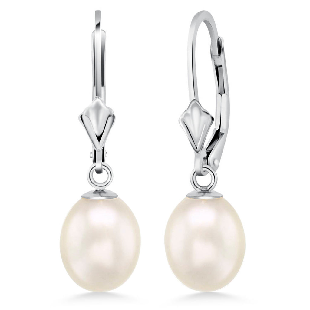 White_White Gold_Earrings in White Gold