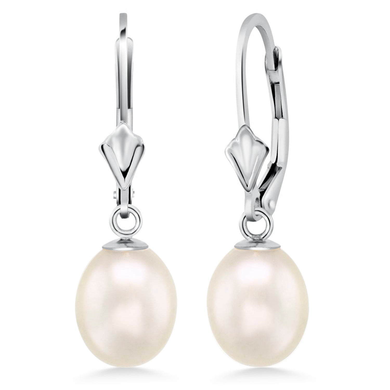 White_White Gold_Earrings in White Gold