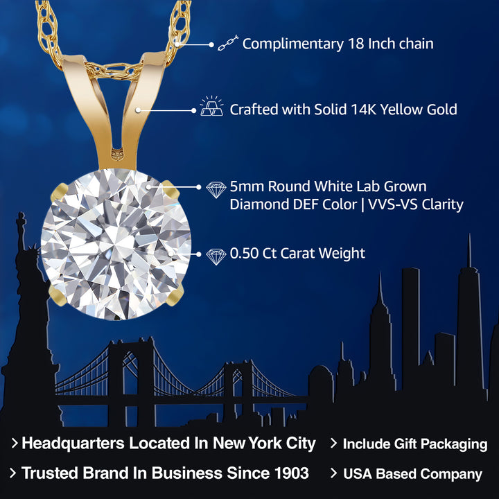 Pendant in 14K Yellow Gold