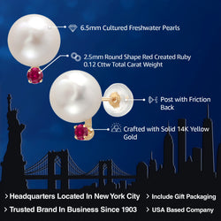 Earrings in 14K Yellow Gold