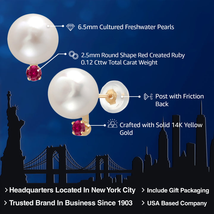 Earrings in 14K Yellow Gold