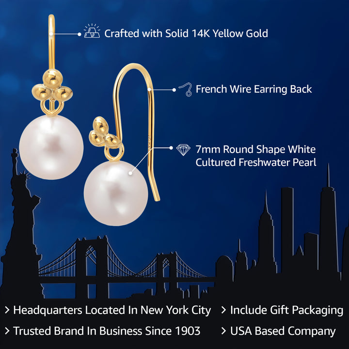 Earrings in 14K Yellow Gold