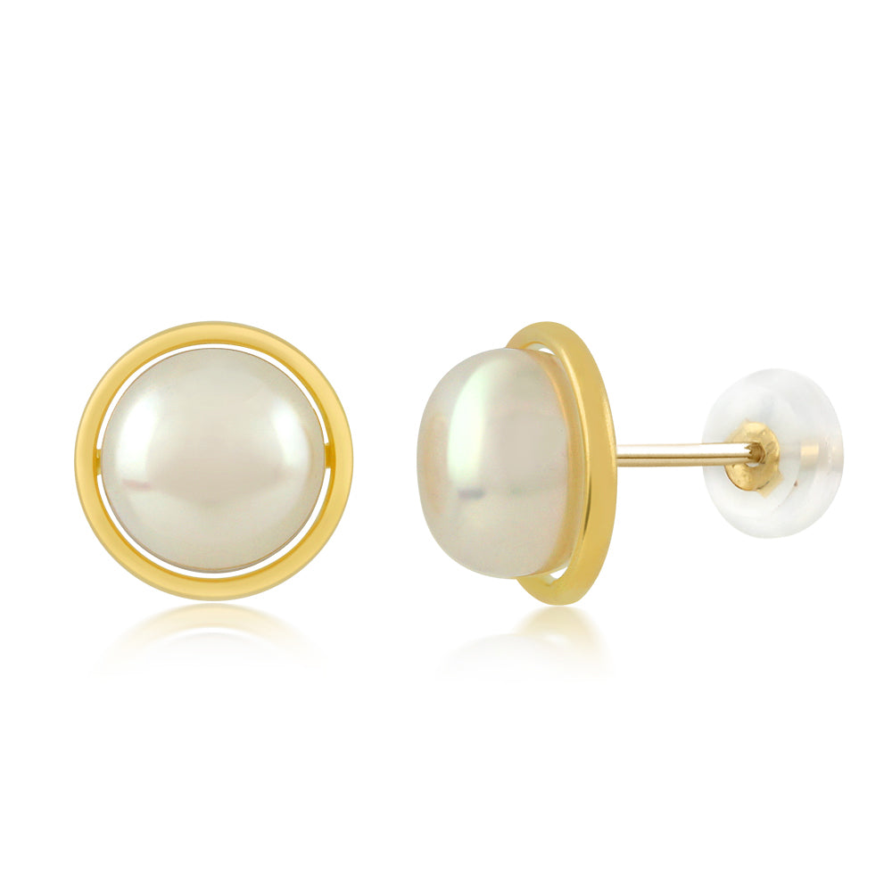 Earrings in 14K Yellow Gold