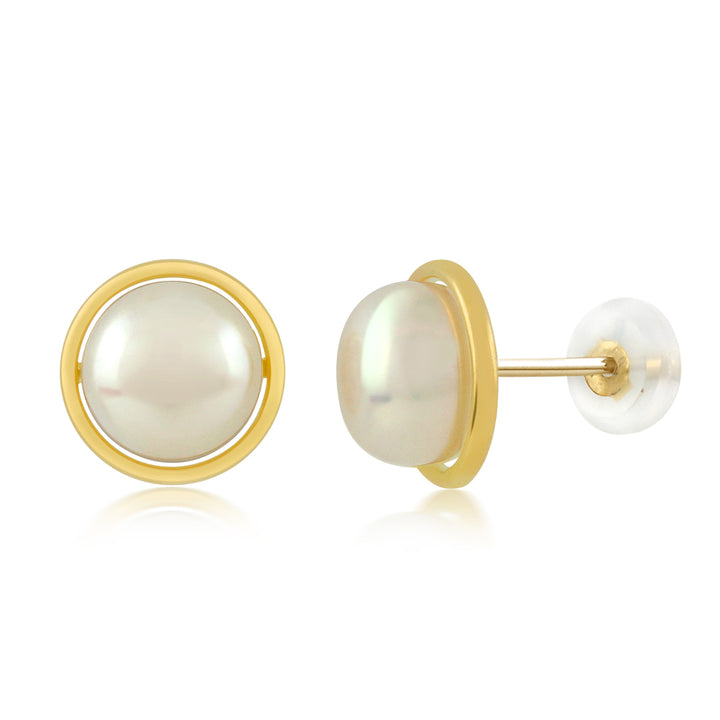 Earrings in 14K Yellow Gold