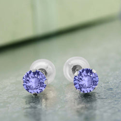 Earrings in 14K White Gold